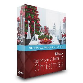 CGAxis Models Volume 39 Christmas C4D